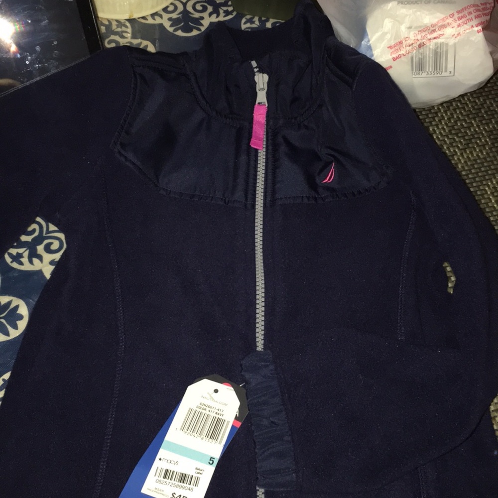 Nautica sweater size 5T for girls .